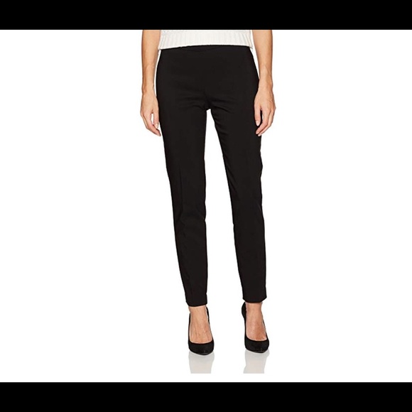 NWT $69 Chaus Straight Legged Work Pants Small - High Rise Straight Leg Leggings - Picture 5 of 6